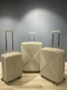 İvs Premium Kum Saati Valiz Seti - Bej